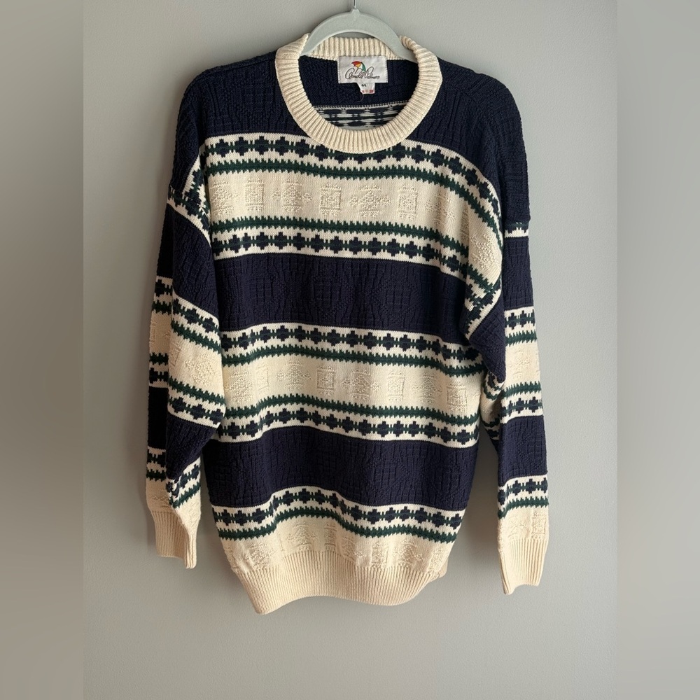 Vintage 90s Arnold Palmer Knit Sweater